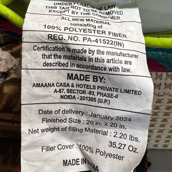 A World Traveler Collection NWT Blue Pink Black Panther Plush Accent Pillow - Picture 7 of 9